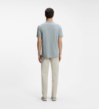 BOSS T-shirt Tegood cinzenta