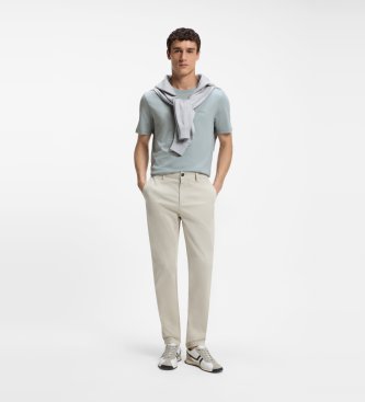 BOSS T-shirt Tegood cinzenta