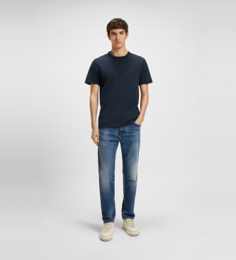 BOSS T-shirt Tegood azul-marinho