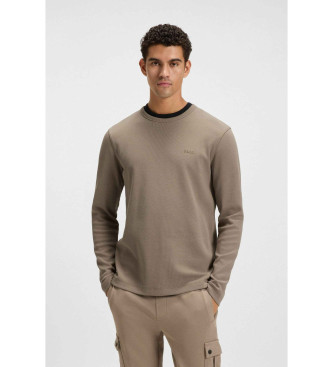BOSS T-shirt Tempesto braun