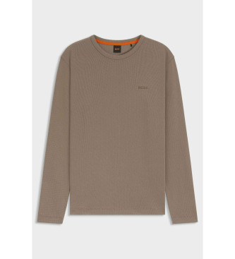 BOSS T-shirt Tempesto braun