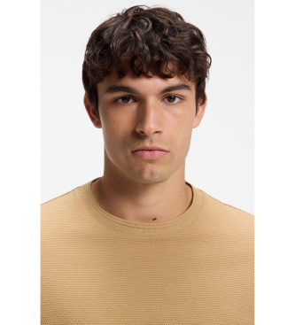 BOSS T-shirt Tiburt 240 bege
