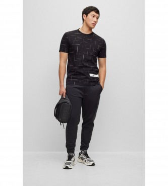 BOSS T-shirt Timono Lotus preto
