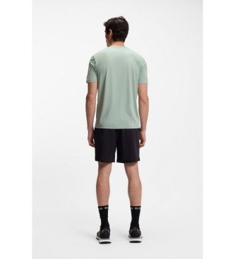 BOSS Maglietta verde Active Push