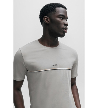 BOSS T-shirt unica grigia