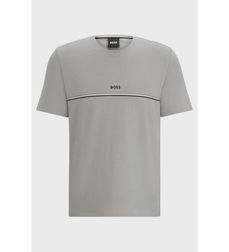 BOSS Einzigartiges T-shirt grau