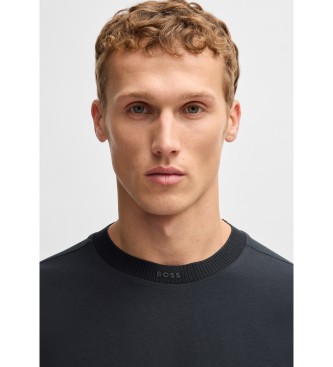 BOSS Navy krave logo t-shirt