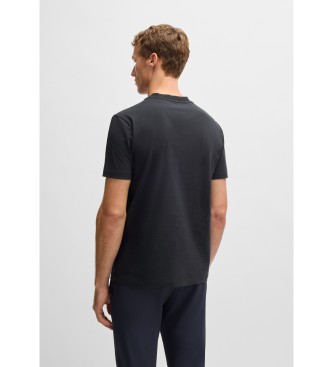 BOSS Navy krave logo t-shirt