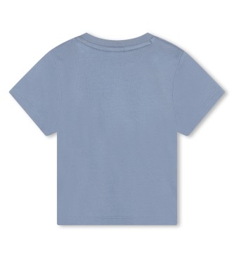 BOSS T-shirt  manches courtes bleu-gris