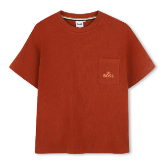 BOSS Camiseta de manga corta marrn
