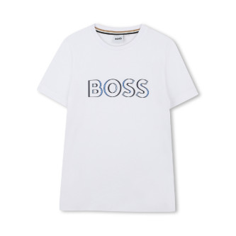 BOSS T-shirt de manga curta branca