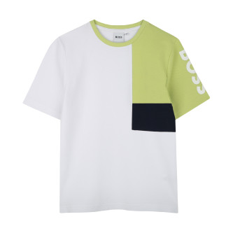 BOSS T-shirt de manga curta branca