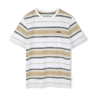 BOSS T-shirt beige  manches courtes
