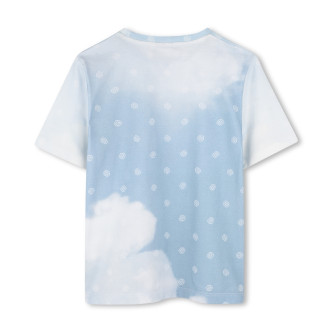 BOSS Blauw t-shirt met korte mouwen