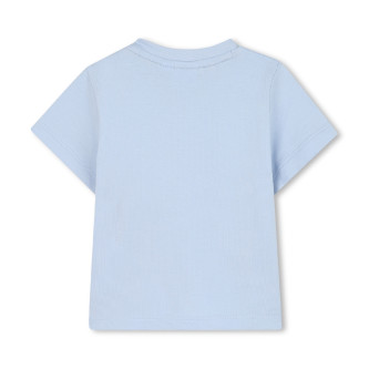 BOSS T-shirt bleu  manches courtes
