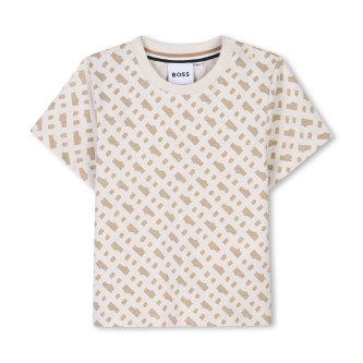 BOSS T-shirt beige  manches courtes