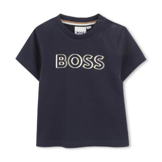 BOSS Camiseta de manga corta marino