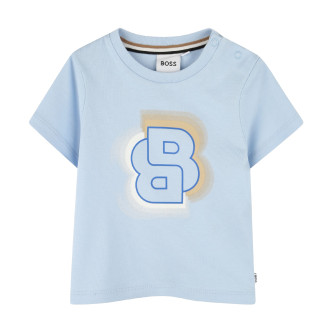 BOSS Camiseta Double B azul