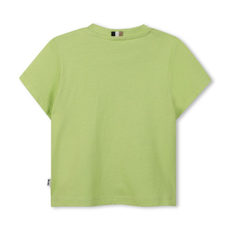 BOSS T-shirt vert  manches courtes