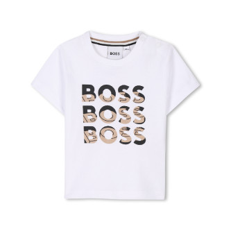 BOSS T-shirt korte mouw wit