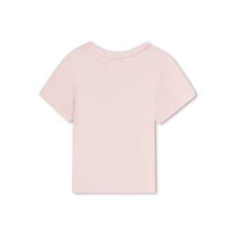 BOSS Roze t-shirt met korte mouwen