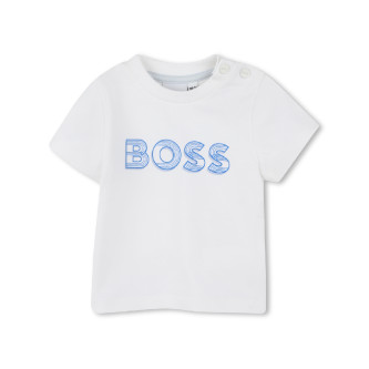 BOSS T-shirt korte mouw wit