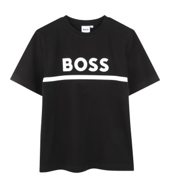 BOSS Kortrmet T-shirt sort