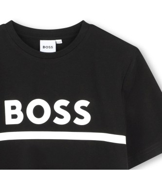 BOSS Kortrmet T-shirt sort