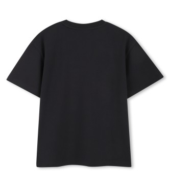 BOSS T-shirt oversize czarny