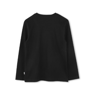 BOSS Zwart T-shirt met lange mouwen