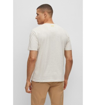 BOSS T-shirt med stickad logotyp frn Off-white