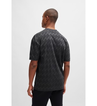 BOSS T-shirt korte mouw 7 zwart