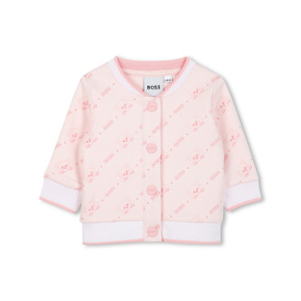 BOSS Conjunto de 3 piezas  interlock rosa, blanco