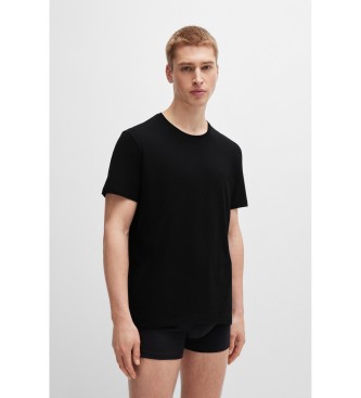 BOSS Set de 2 Camisetas relaxed fit Negro