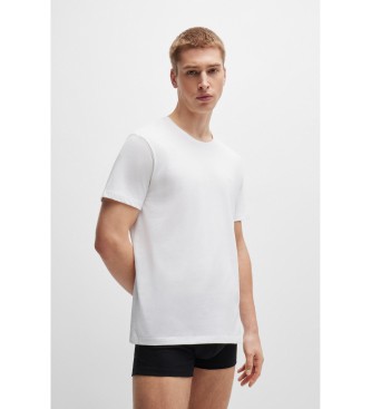 BOSS Set of 2 white relaxed fit T-shirts