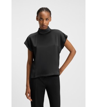 HUGO Caneli T-shirt noir