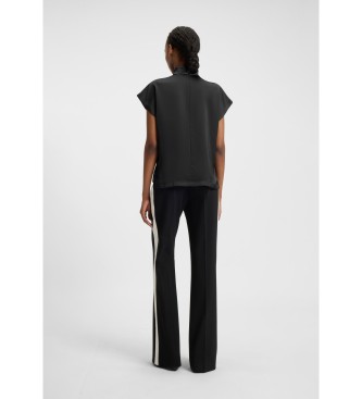 HUGO Caneli T-shirt noir