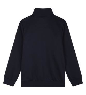 BOSS Cardigan in navy material mix