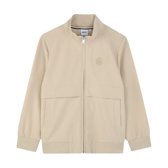 BOSS Jogging cardigan beige