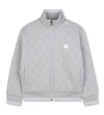 BOSS Chaqueta Trama gris