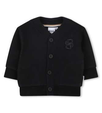 BOSS Czarny kardigan Combi