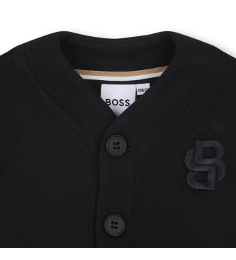 BOSS Czarny kardigan Combi