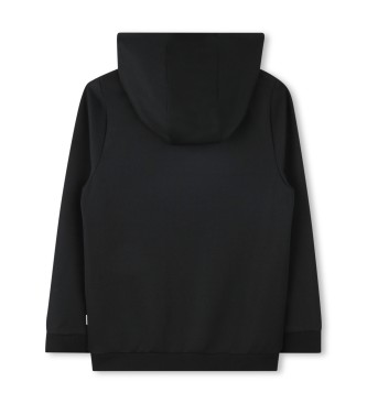 BOSS Funktionell sweatshirt svart