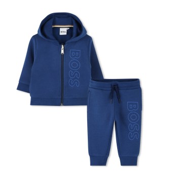 BOSS Set sportivo blu