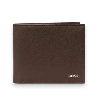 BOSS Cartera Northon marrón