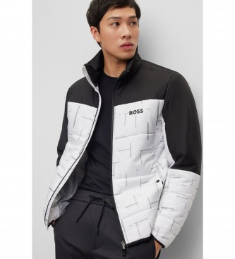 BOSS Quilted Jacket white