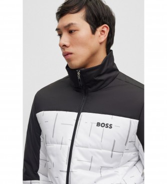 BOSS Quilted Jacket white