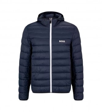 BOSS Navy quilted jacket