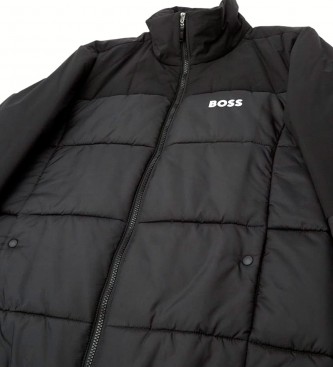 BOSS Regular Fit quilted jacket black