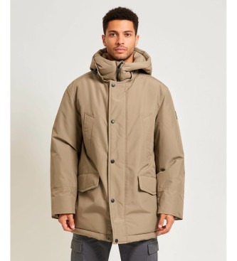 BOSS Veste dperlante avec dtails beiges contrasts